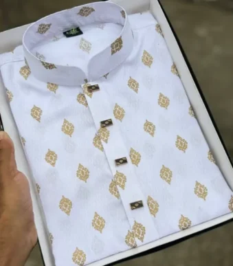 Premium Afsan Cotton White