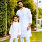 Golden Step Cotton Panjabi for men elegant design