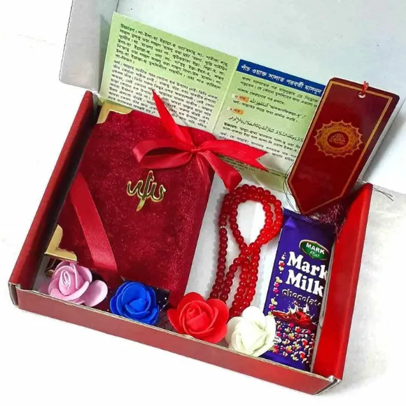 Student budget Gift Box maroon