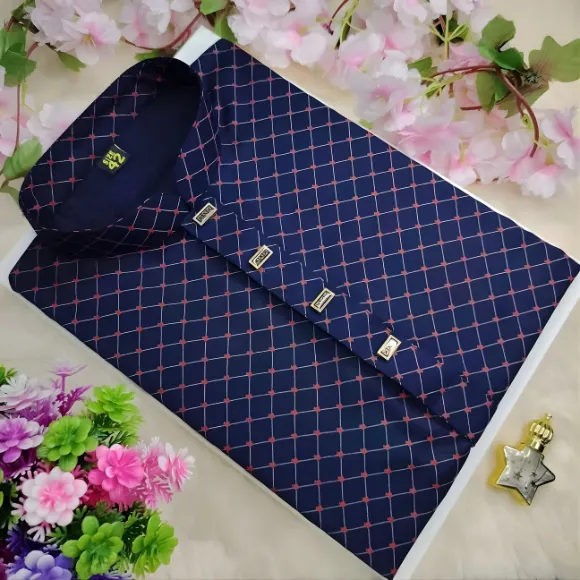 tencel-cotton-maroon-panjabi